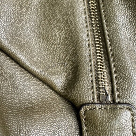 Steve Madden Faux Leather Green MIni Backpack - Picture 9 of 10